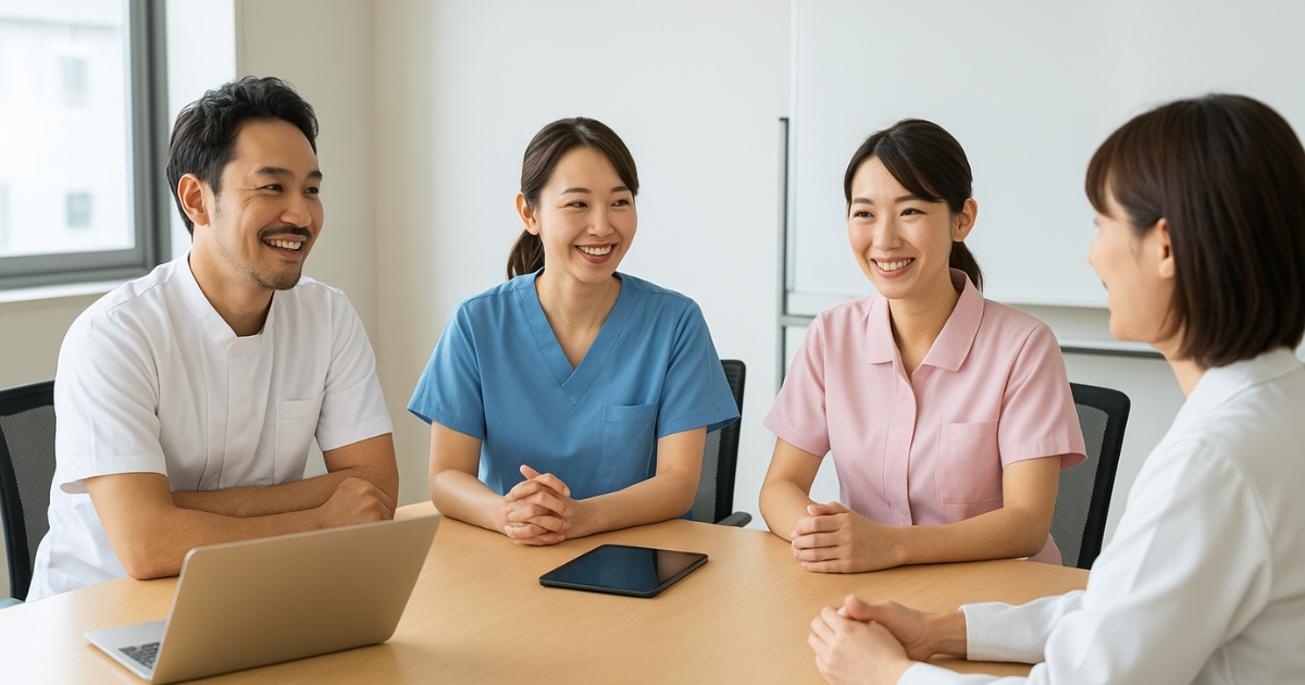 医療専門家の会議風景